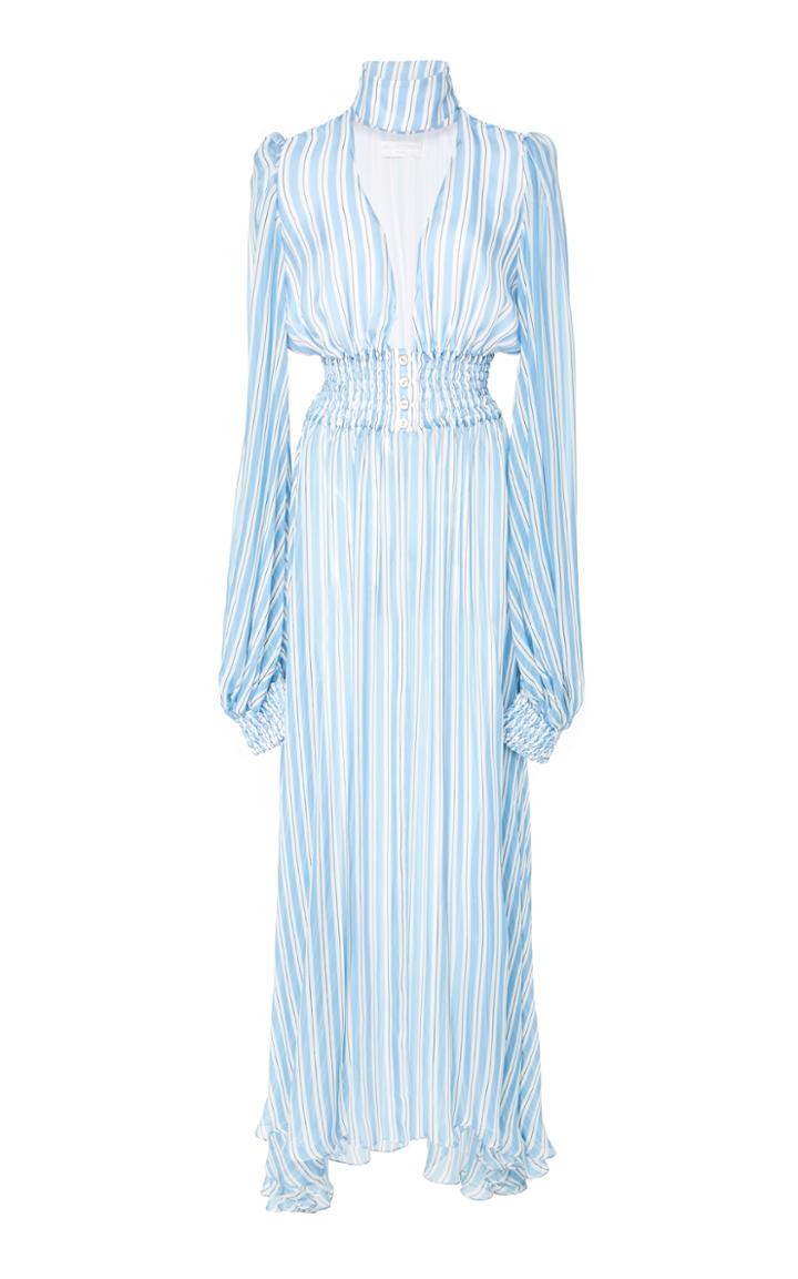 Caroline Constas Syros Spring Striped Top