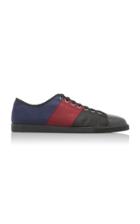 Marni Low-top Colorblocked Techno-jersey Sneakers