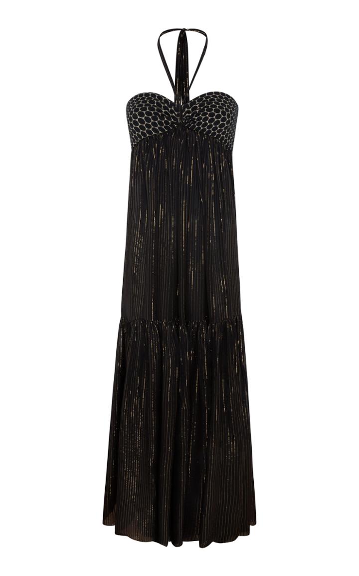 Adriana Iglesias Ella Halter Dress