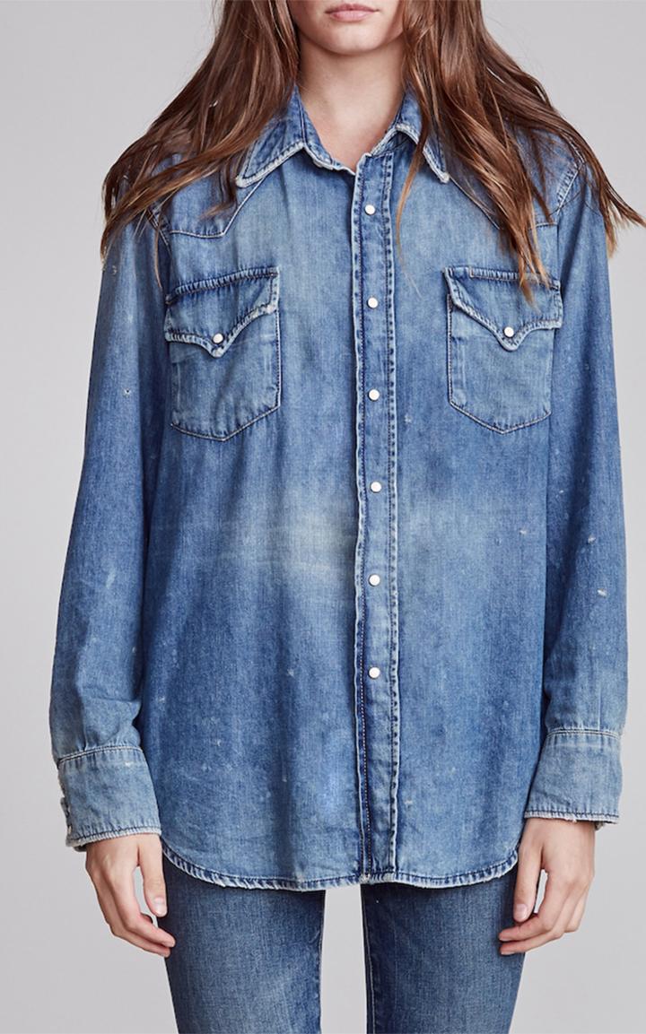 Moda Operandi R13 Freddie Cowboy Denim Shirt