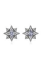 Moda Operandi Margaret Jewels One Of A Kind Silver & 18k Pink Gold Star Earrings