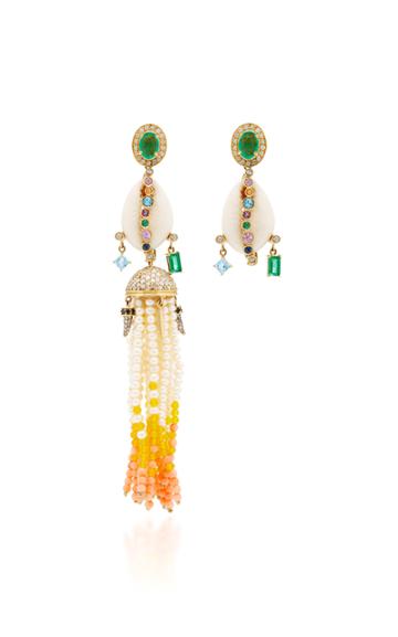 Aron & Hirsch Hamar Mismatch Earrings