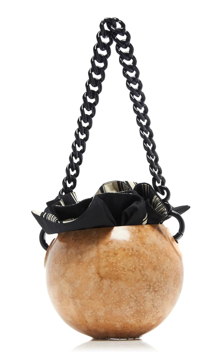 Silvia Tcherassi Striped Shell Totumo Shoulder Bag
