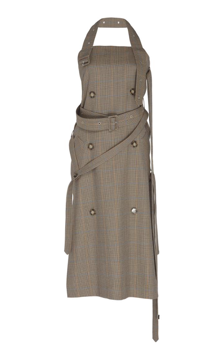 Rokh Belted Wool Dress