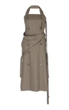 Rokh Belted Wool Dress