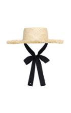 Awesome Needs Raffia Boater Hat