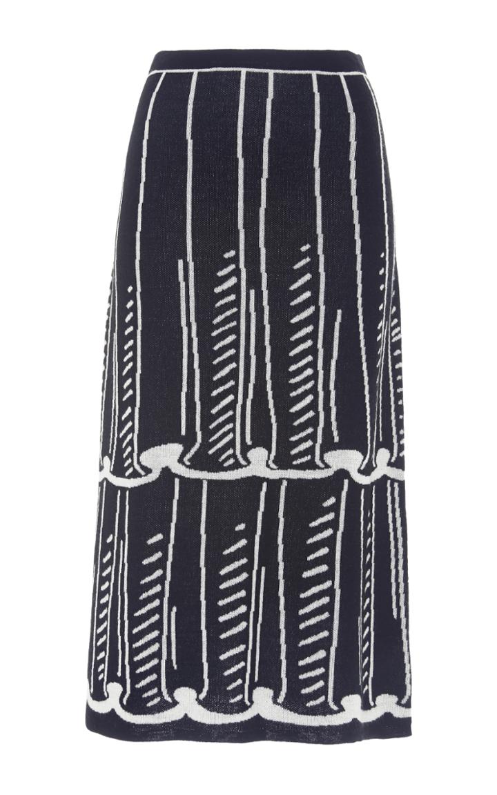 Anna Sui Tromp Knit Skirt