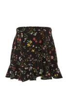 Altuzarra Pierrot Ruffled Silk Mini Skirt