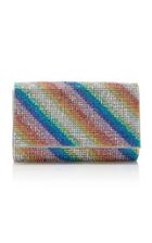 Judith Leiber Couture Rainbow Shimmer Clutch