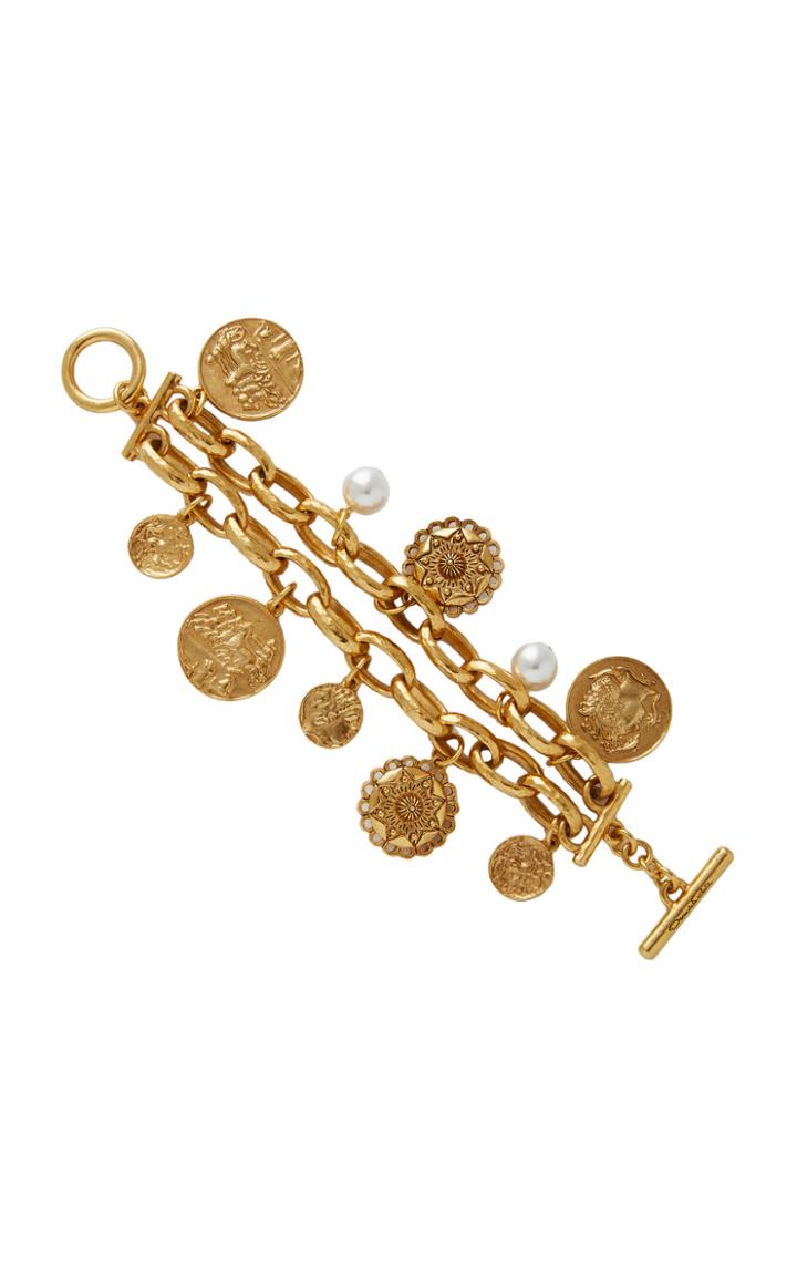 Oscar De La Renta Beaded Bracelet