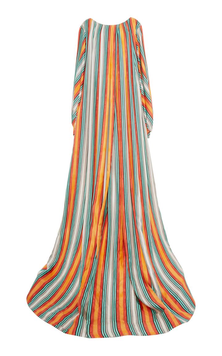 Marina Moscone Silk Printed Caftan