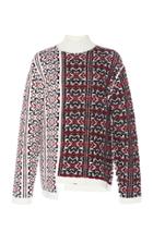 Rokh Notched-hem Turtleneck Sweater
