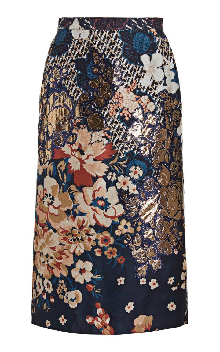 Moda Operandi Biyan Narnia Floral Print Skirt