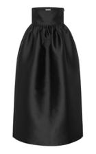 Moda Operandi Harris Tapper Emme Pleated Satin Maxi Skirt