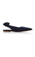 Rosie Assoulin Ruffle Back Grommet Slide