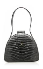 Moda Operandi L'afshar Paloma Lizard-effect Leather Top Handle Bag