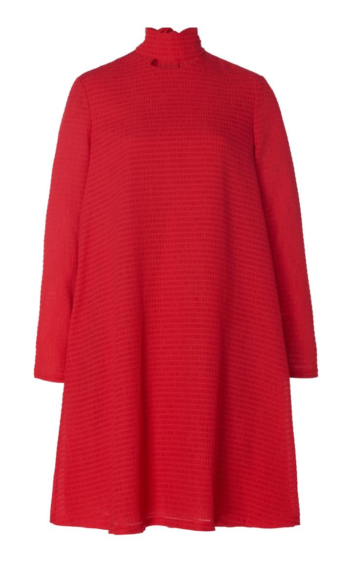 Emilia Wickstead Luisa Bow-accented Chiffon Mini Dress
