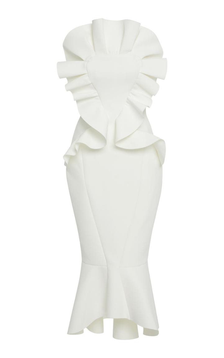 Rachel Gilbert Huxley Ruffle Dress