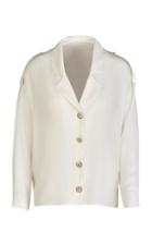 Giuliva Heritage Collection The Sara Shirt Silk Crepe De Chine Top