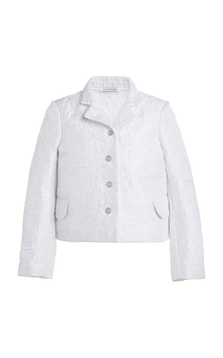 Moda Operandi Cecilie Bahnsen Mara Floral Jacquard Jacket