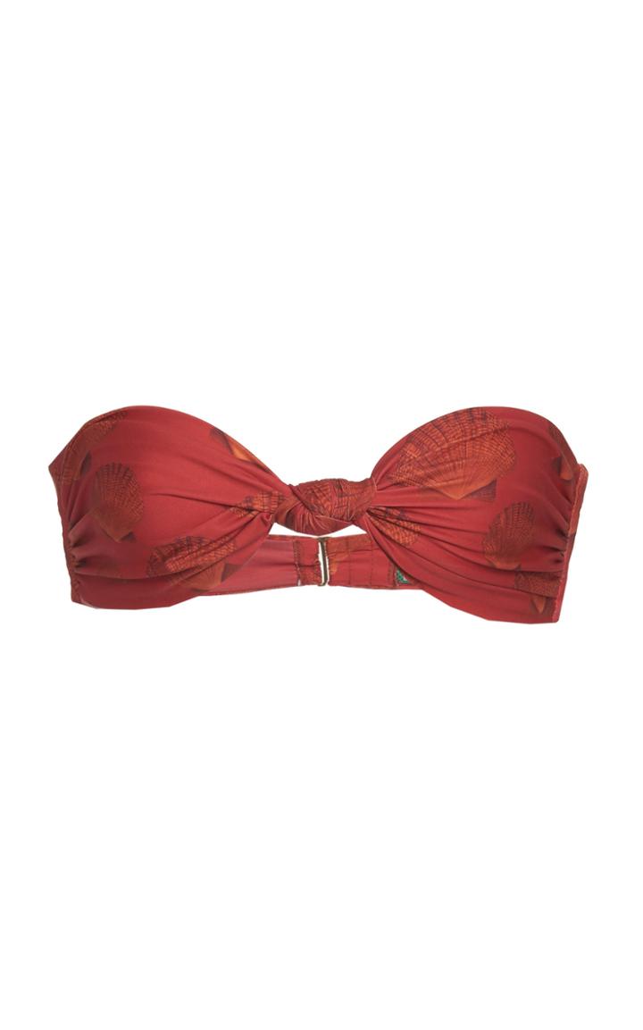 Moda Operandi Agua By Agua Bendita Lucille Nacar Bikini Top Size: Xs