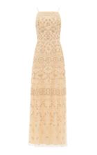 Moda Operandi Needle & Thread Sweet Petal Embroidered Cami Gown Size: 6