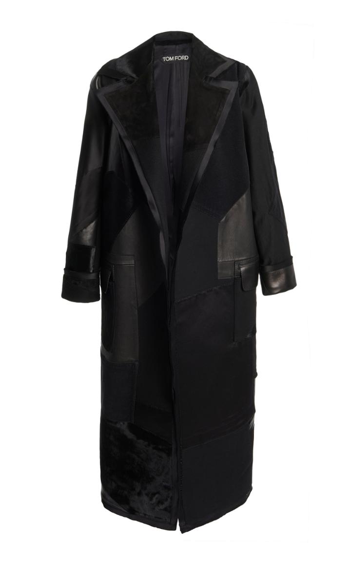 Moda Operandi Tom Ford Patchwork Leather Coat