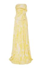 Yeon Cliora Floral Jacquard Gown