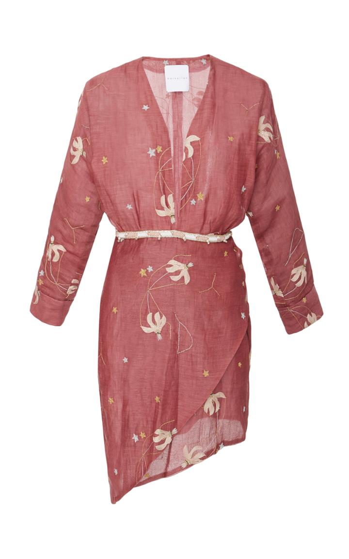 Markarian Perseus Mini Wrap Dress