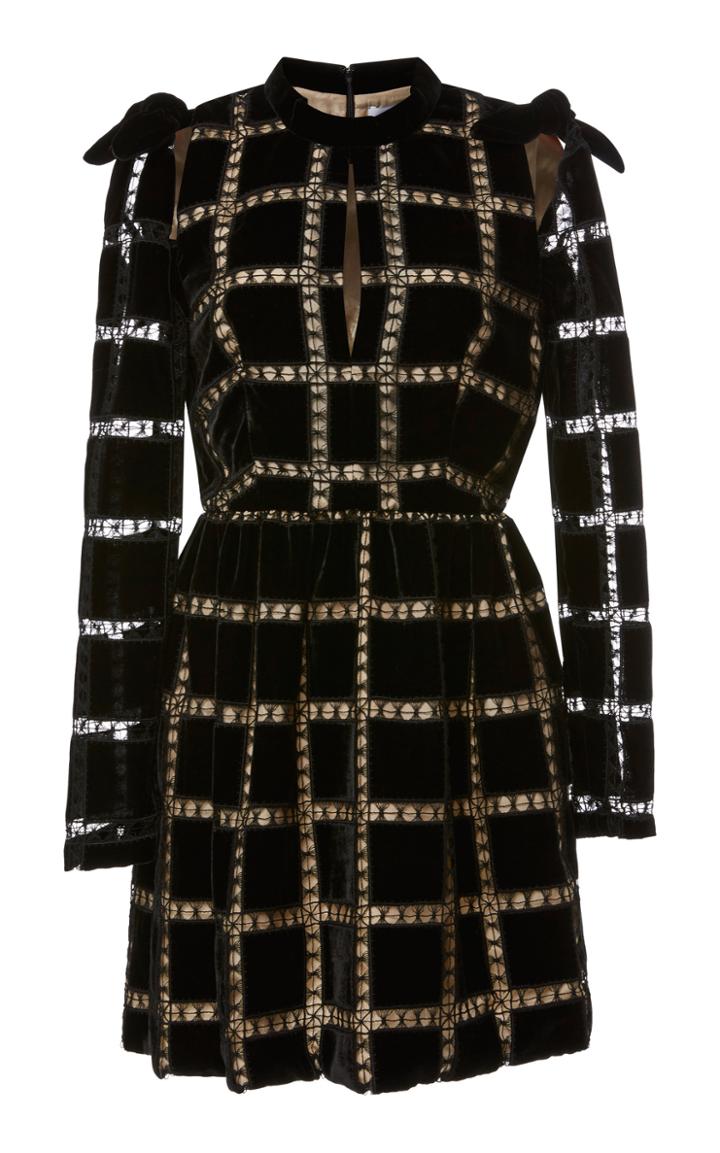 Markarian Kitt Crochet Mini Dress