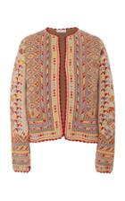 Etro Crochet-trimmed Woold-blend Sweater