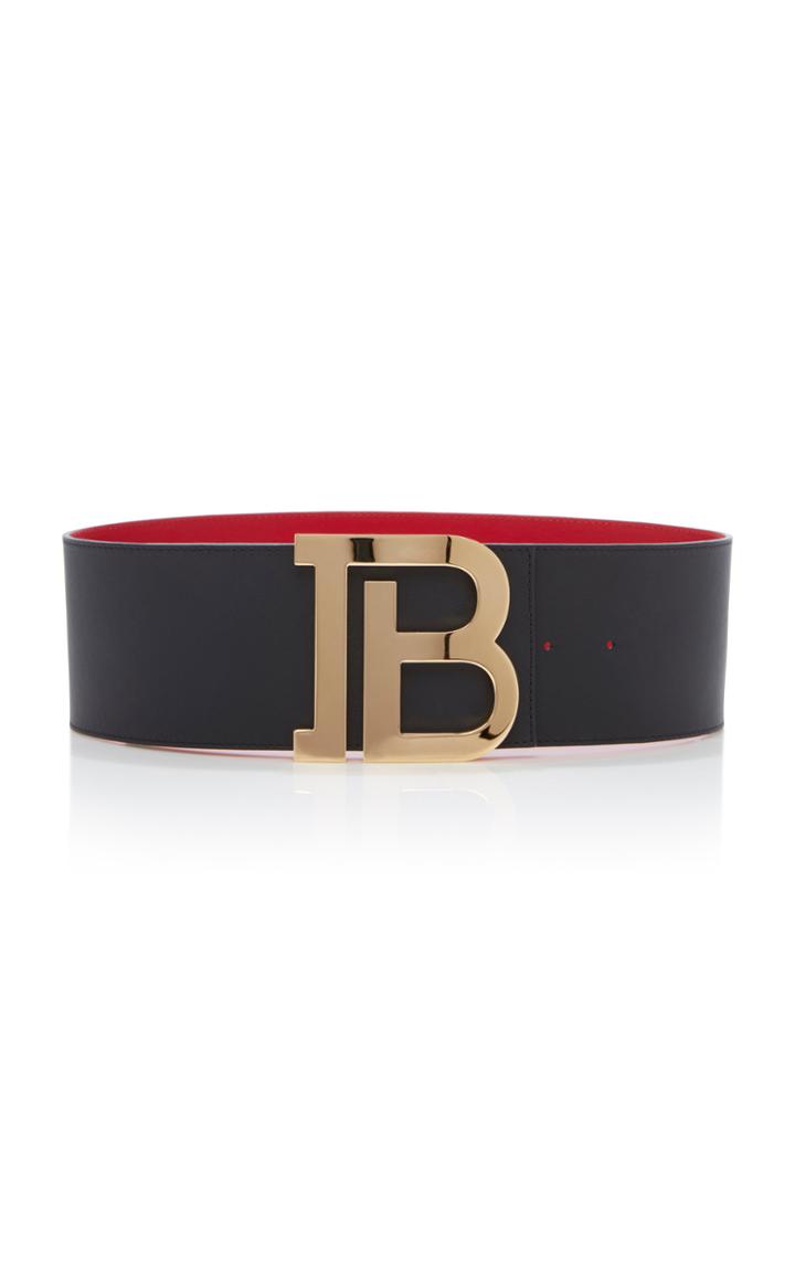 Balmain B-belt Reversible Leather Belt