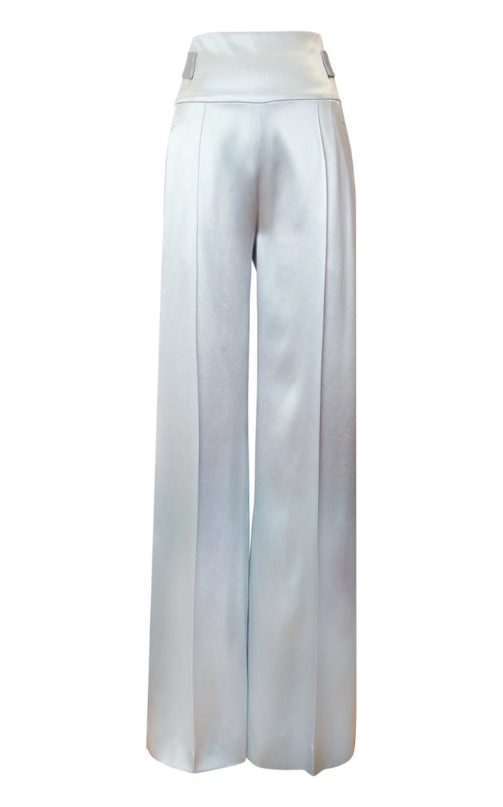 Alejandra Alonso Rojas Wide-leg Satin Trousers
