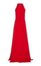 Cushnie Open-back Crepe Gown