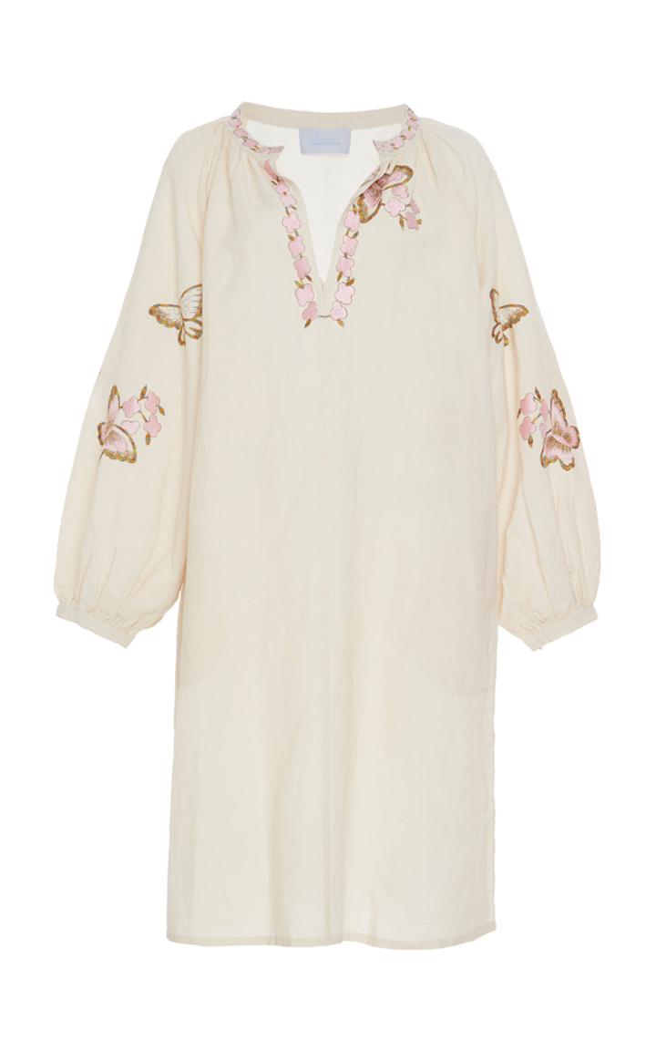 Luisa Beccaria Butterfly Tunic Dress