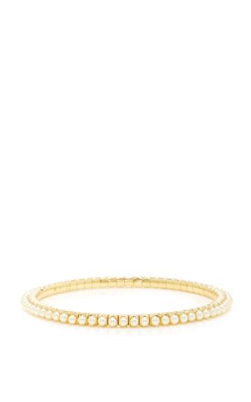 Qayten Ez Yellow Gold Pearl Bracelet
