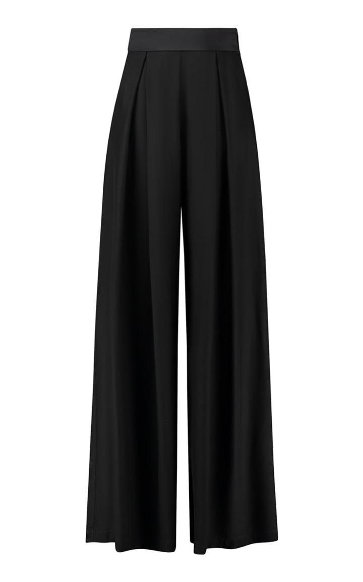 Gauge81 Saga Pleated Silk Wide-leg Trousers