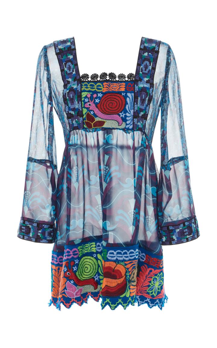 Anna Sui Incense & Joy Chiffon Dress