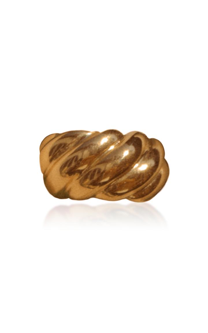Sophie Buhai 18k Gold Vermeil Large Rope Ring