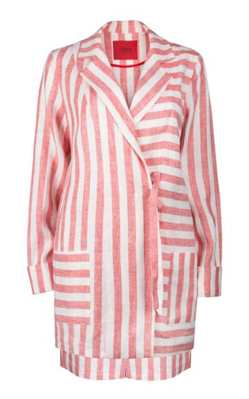 Izba Rouge Linen Shorts Suit