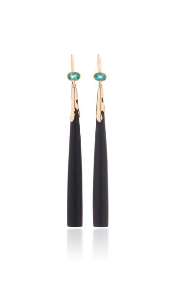 Elena Votsi Ebony Drop Earrings