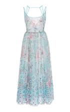 Georges Hobeika Floral Tea-length Dress