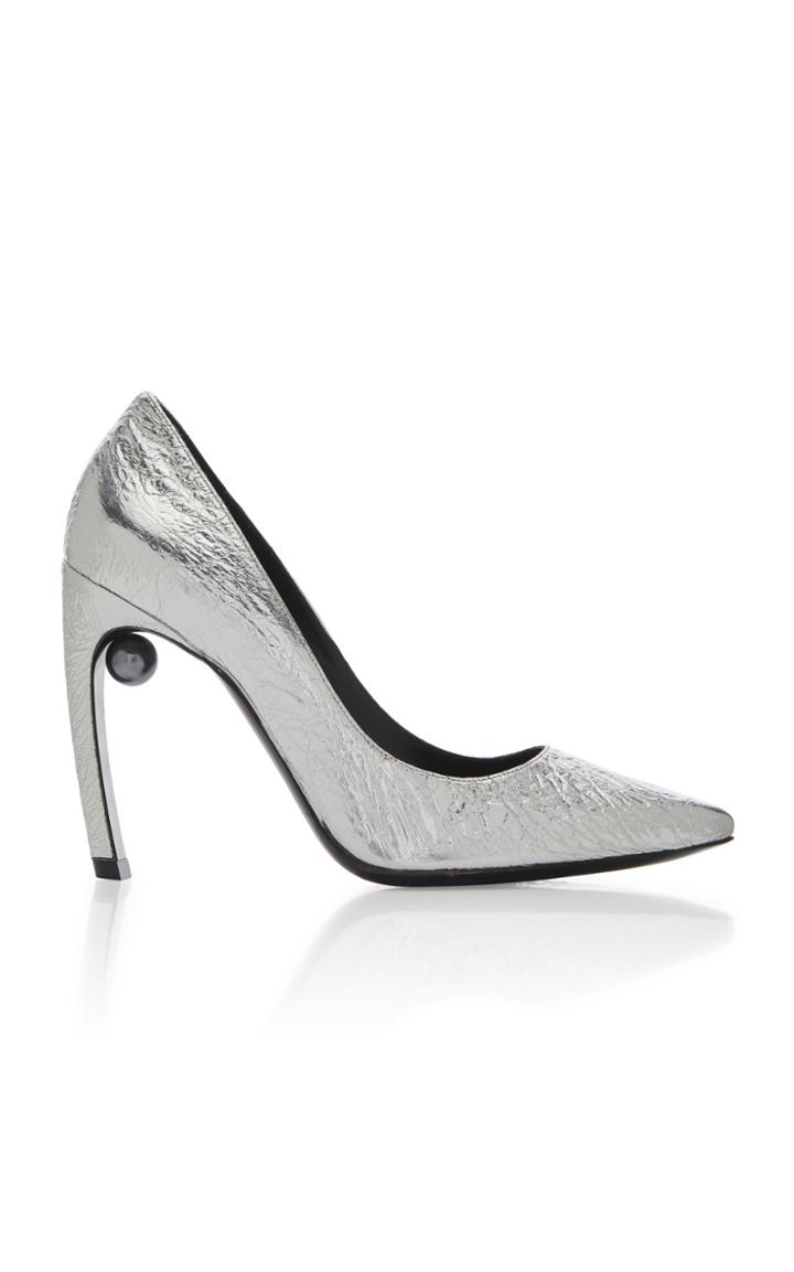 Nicholas Kirkwood Mira Metallic Pearl Pump
