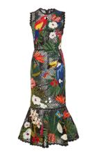 Moda Operandi Dolce & Gabbana Embroidered Mesh Dress Size: 38