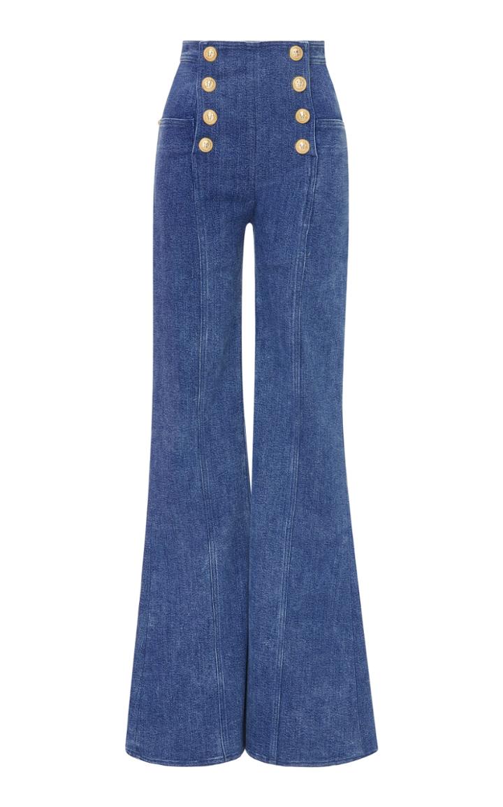 Balmain High-rise Flared Jeans