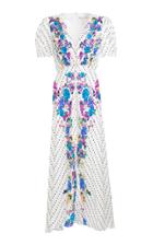 Moda Operandi Saloni Lea Silk-crepe De Chine Midi Dress