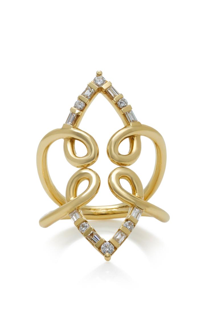 Ark Venus 18k Gold Diamond Ring