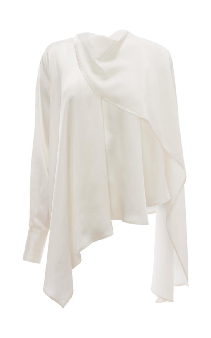 Moda Operandi Jw Anderson Asymmetric Mock Neck Top