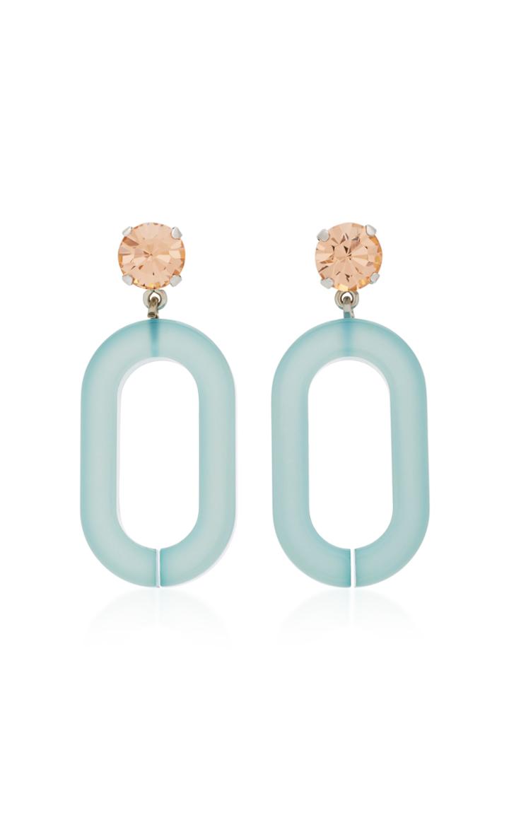 Rachel Comey Celeste Rhinestone And Acrylic Earrings