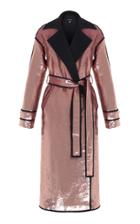 Rasario Pink Sequin Coat